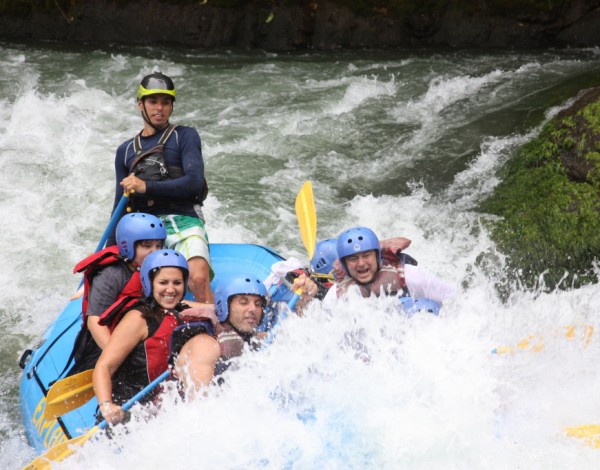 Rafting dans le Rio Pacuare au Costa Rica